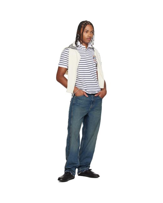 Polo Ralph Lauren White Slim Fit Polo Bear Polo for men