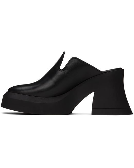 Chaussures à talon bottier otavia noires Miista en coloris Black