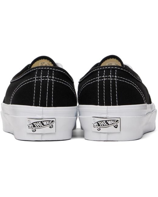 Vans Black Lx Authentic Reissue 44 Sneakers for men