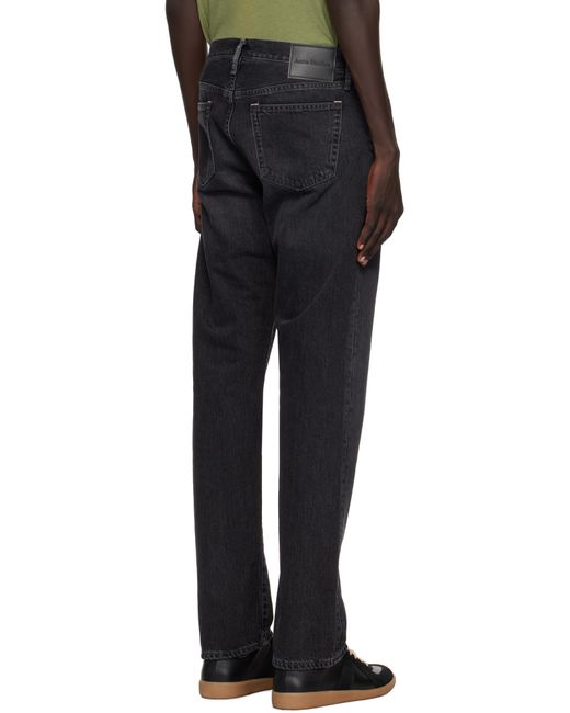 Acne Black Faded Jeans for men