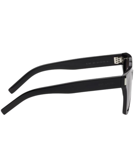 Saint Laurent Black Sl 507 Sunglasses for men