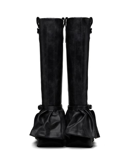 Ganni Black Kat Tall Boots