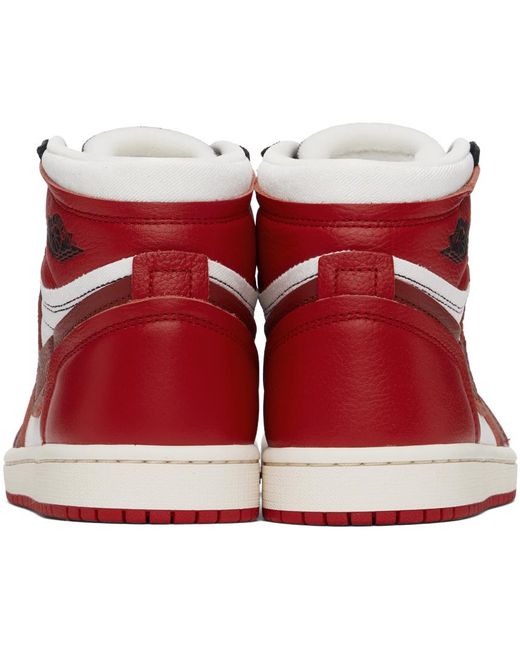 Nike Black & Red Air Jordan 1 High Method Sneakers