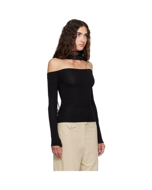 Belle Anna Black Sombra Top