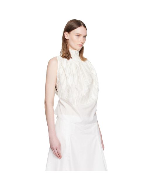Paloma Wool White Lupe Top