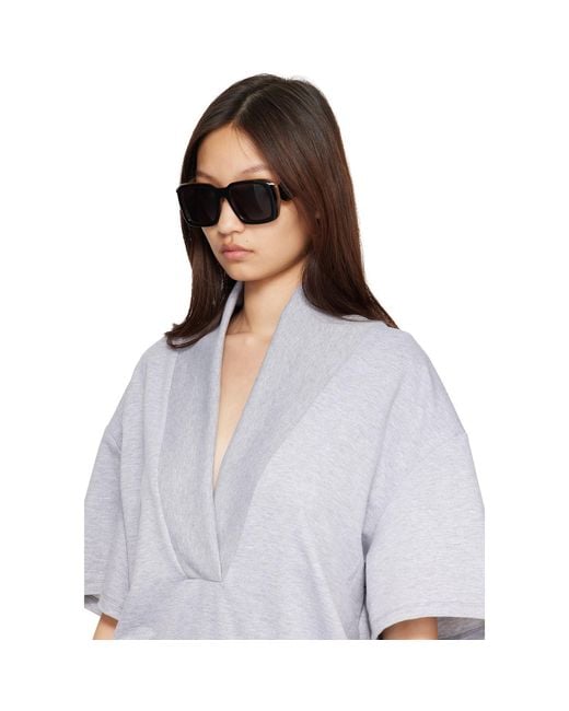 Loewe Gray Signature Sunglasses