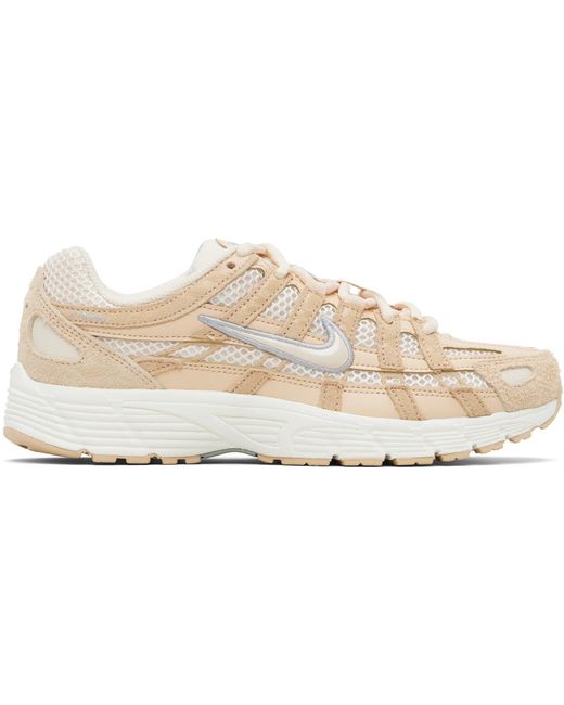 Nike Black Off- & Tan P-6000 Sneakers for men