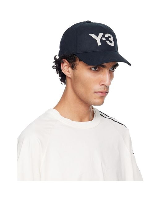 Y-3 Blue Classic Logo Cap for men