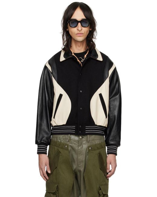 メンズ ANDERSSON BELL ブラック Robyn レザージャケット ブラック | Lyst