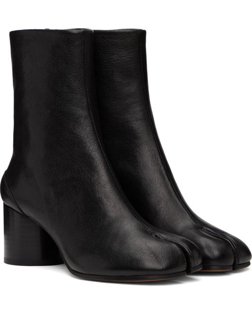 Maison Margiela Black Tabi Ankle Boots