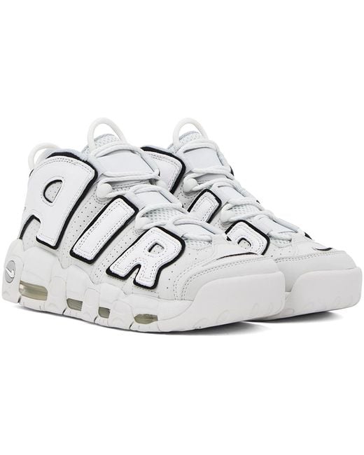 Nike Black Off-white Air More Uptempo '96 Sneakers for men