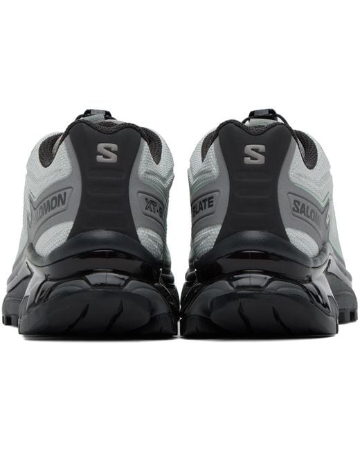 Salomon Black Gray & Silver Xt-slate Advanced Sneakers