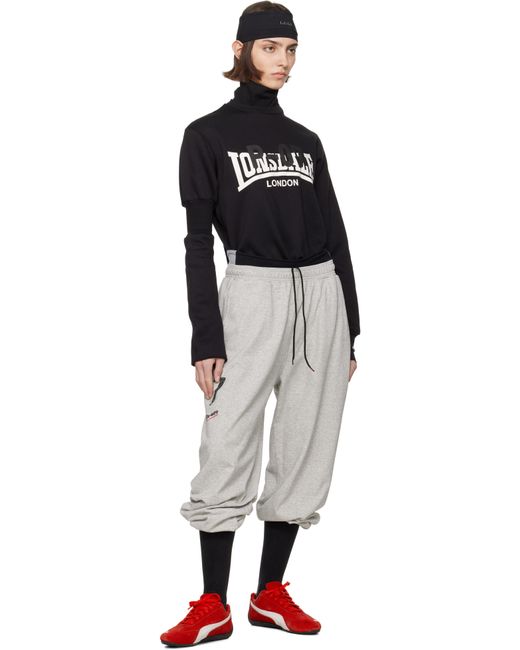 Pantalon De Détente Écourté '07' Gris PROTOTYPES en coloris White