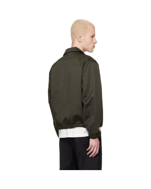 Lady White Co. Black Khaki Point Jacket for men