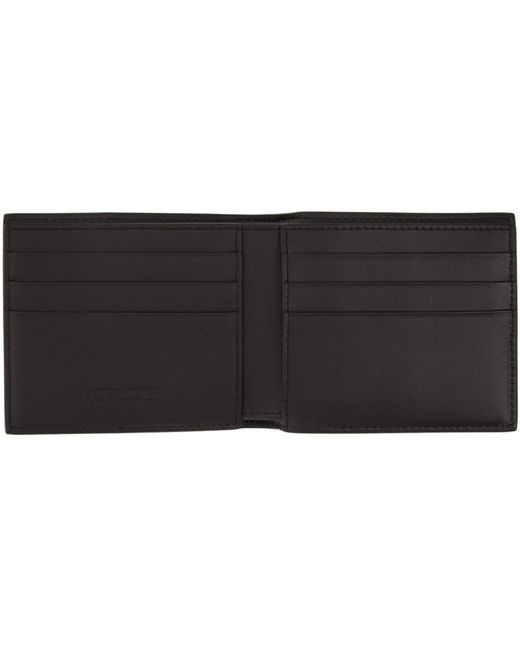 Bottega Veneta Black Cassette Bi-fold Wallet for men