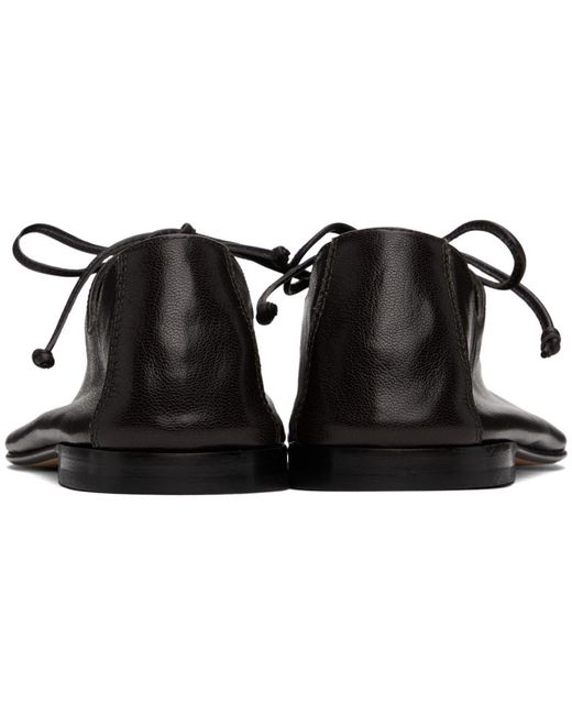 Chaussures oxford plegada noires en cuir poli Hereu pour homme en coloris Black