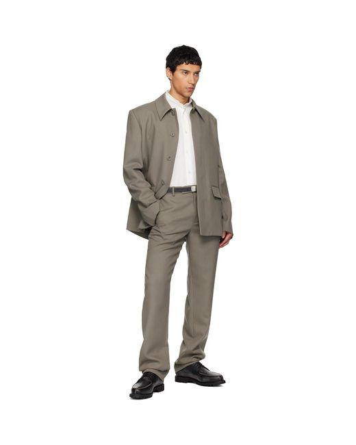 Rier Black Wool Jacket for men