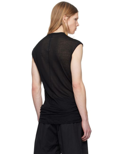 メンズ Rick Owens ブラック Hollywood Dylan トップス Black