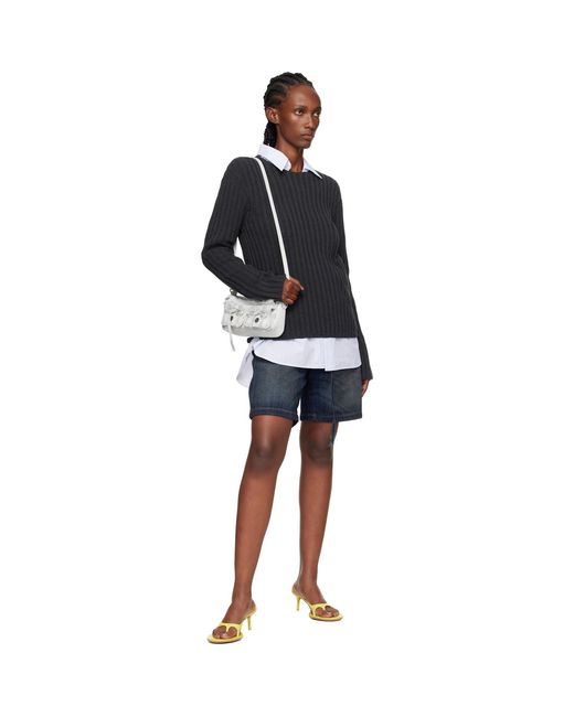 Acne Metallic Multipocket Micro Bag
