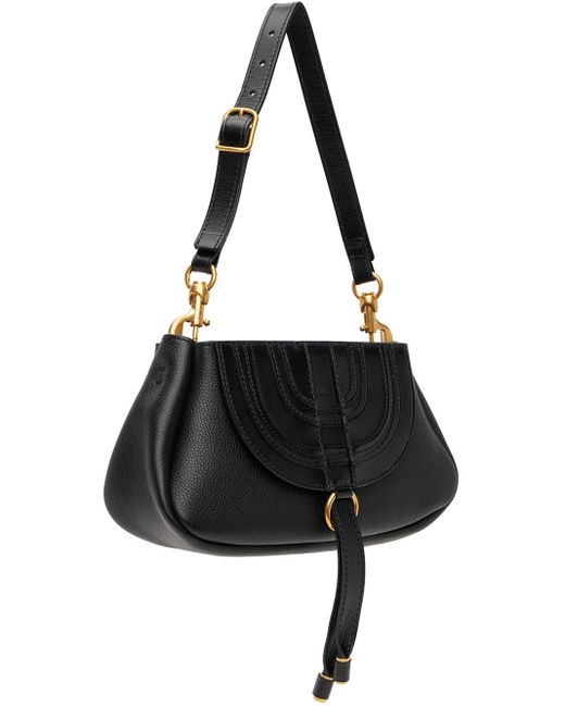 Chloé Black Marcie Clutch Bag