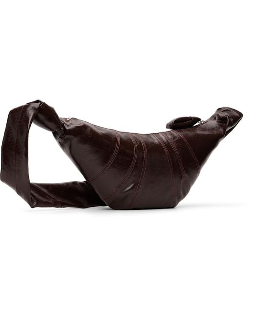 Lemaire Black Small Croissant Bag