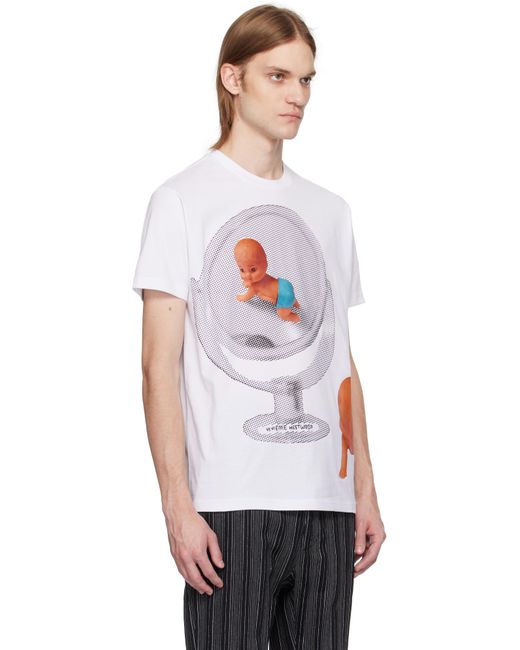 メンズ Vivienne Westwood ホワイト Baby Classic Tシャツ White