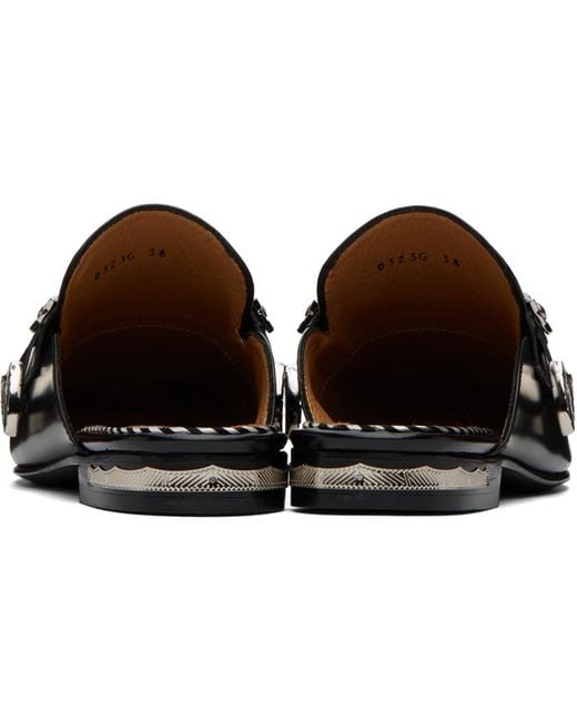 Toga Black Ssense Exclusive Polido Loafers