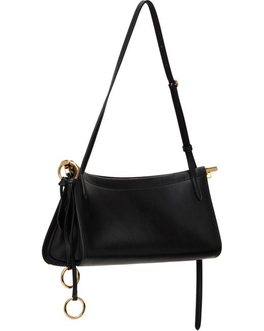 Alaïa ブラック ミディアム 'Le Click' East West バッグ Black
