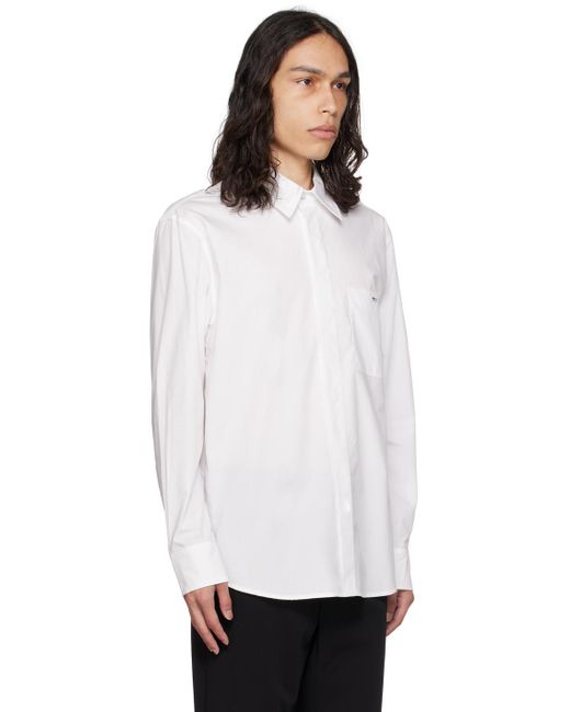 Wooyoungmi White Hardware Shirt for men