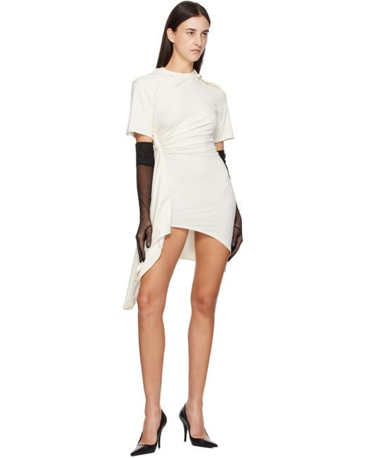 Mugler ブラック シアー グローブ ブラック | Lyst