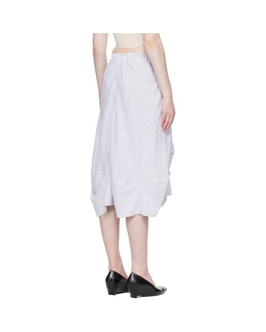 Vivienne Westwood Gray Aerodrome Midi Skirt
