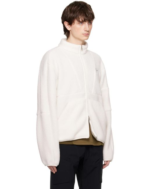 Reigning Champ White Off- Jide Osifeso Edition Jacket for men