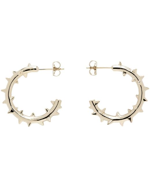 Justine Clenquet Black Hirschy Earrings