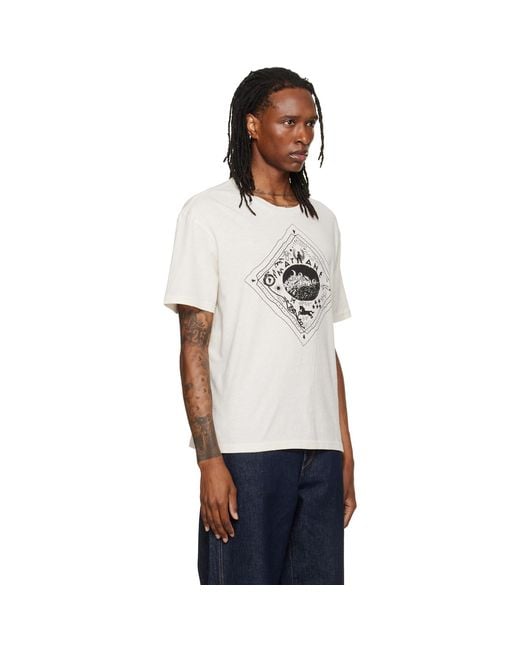 Isabel Marant White Off- Hiroe T-Shirt for men