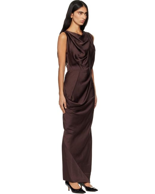 Vivienne Westwood Black Fond Maxi Dress