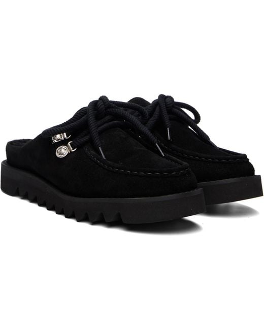 Toga Virilis Black Aj1527 Slip-On Loafers for men