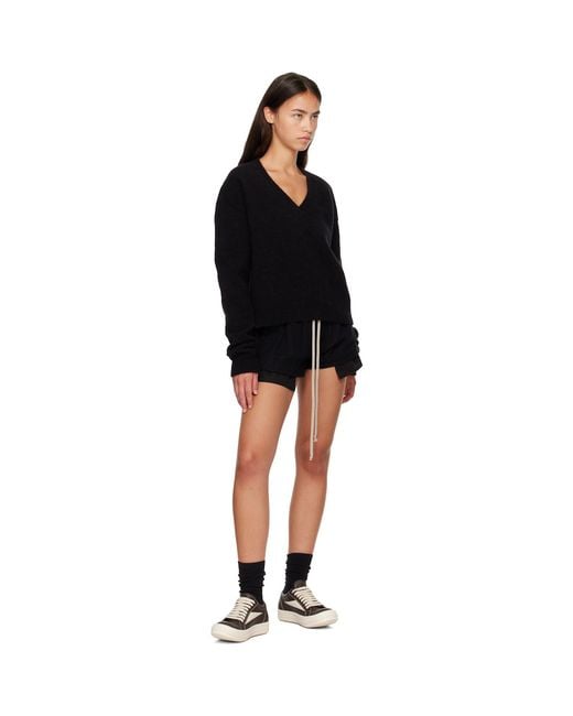 Rick Owens Black Tower Vintage Sneaks Sneakers