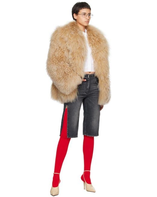 Givenchy Black Gray Distressed Denim Shorts