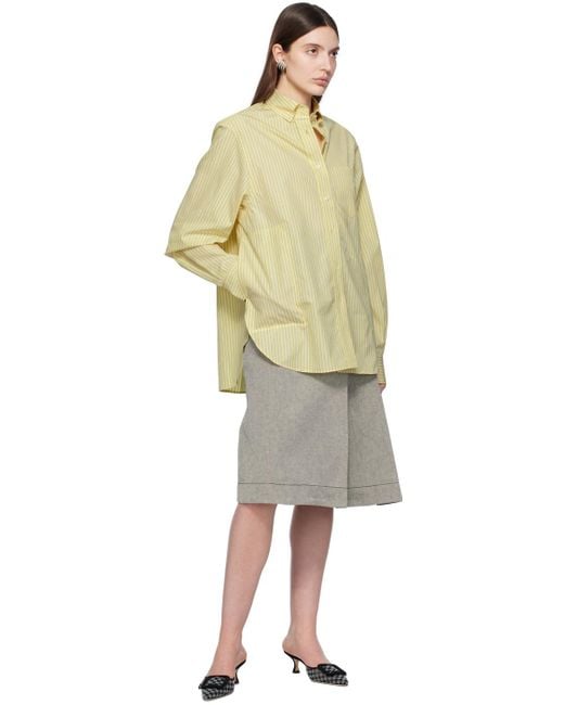 Saks Potts Multicolor Gray Wimbledon Midi Skirt