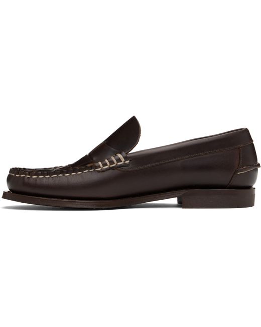 Hereu Black Nombela Veg Tan Loafers for men