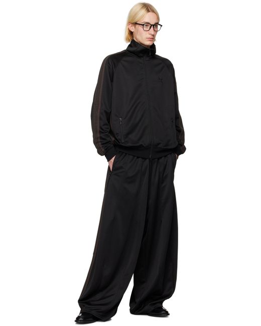 メンズ Needles Poly Smooth トラックジャケット Black