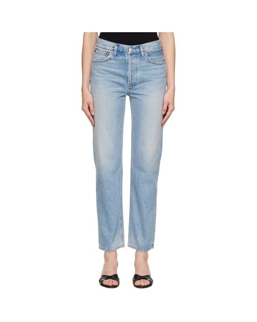 Citizens of Humanity Blue Blaine Vintage Straight Jeans
