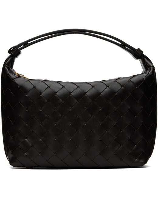 Bottega Veneta Black Mini Wallace Bag