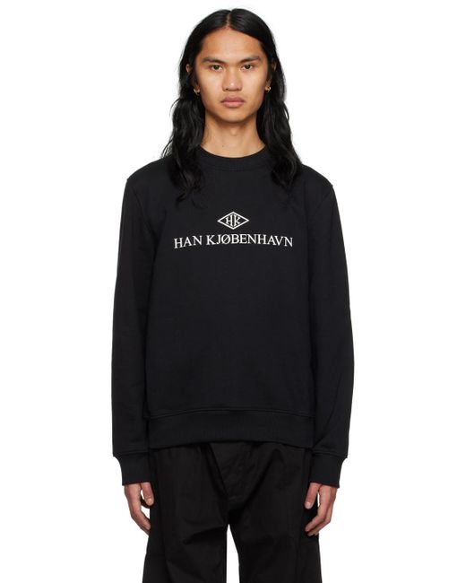 Han Kjobenhavn Black Ssense Exclusive Sweatshirt for men