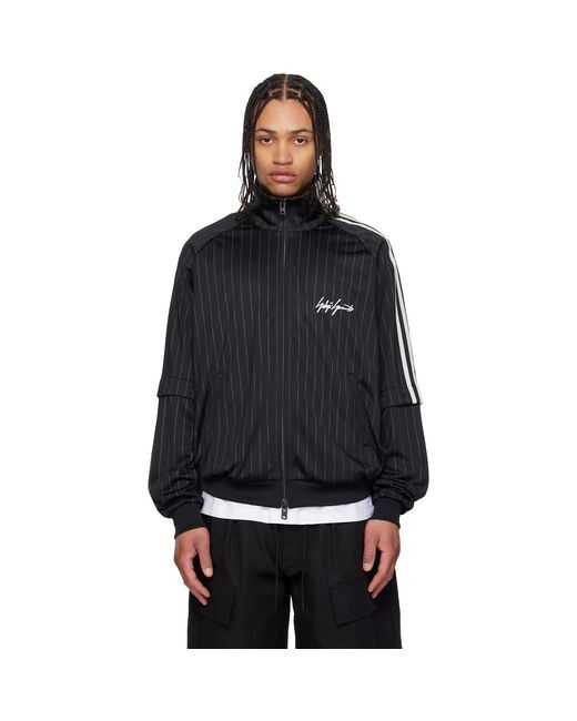 Y-3 Black Basketball Track Jacket for men