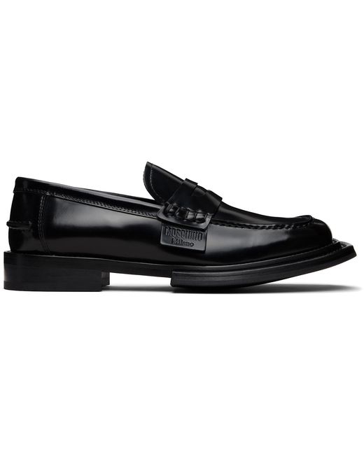 Moschino Black Berlin Loafers for men