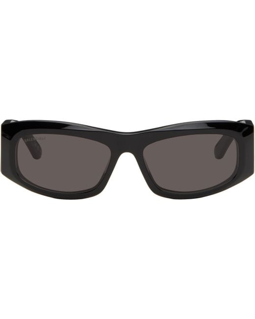 送料込+BALENCIAGA+Signature Square Af サングラス Women's Signature Square Af Sunglasses in Black | Balenciaga US