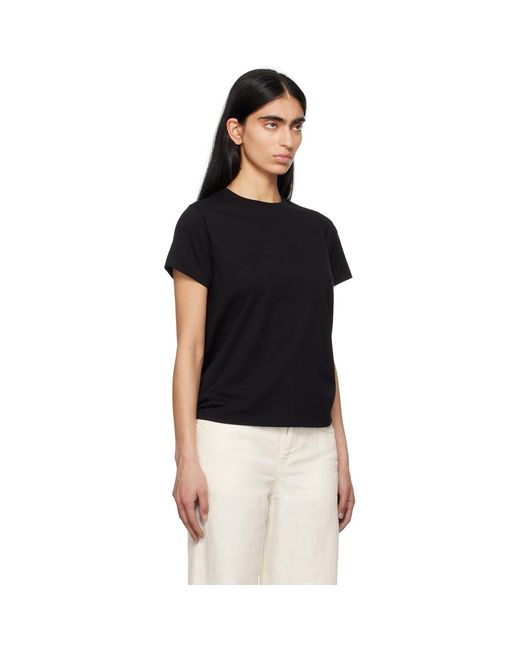 The Row Black Florie T-Shirt