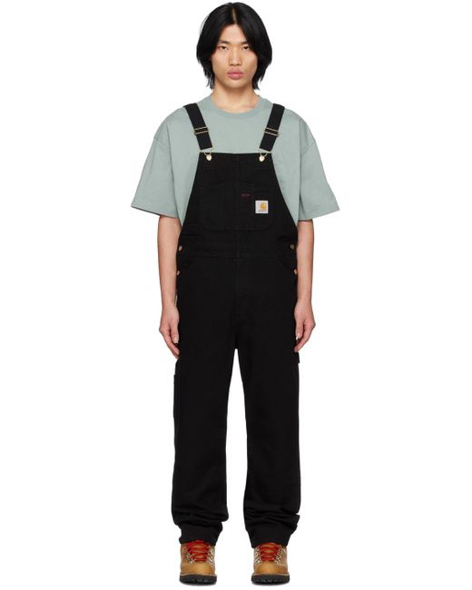 carhartt black overalls men