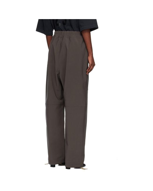 Fear Of God Black Split Knee Trousers